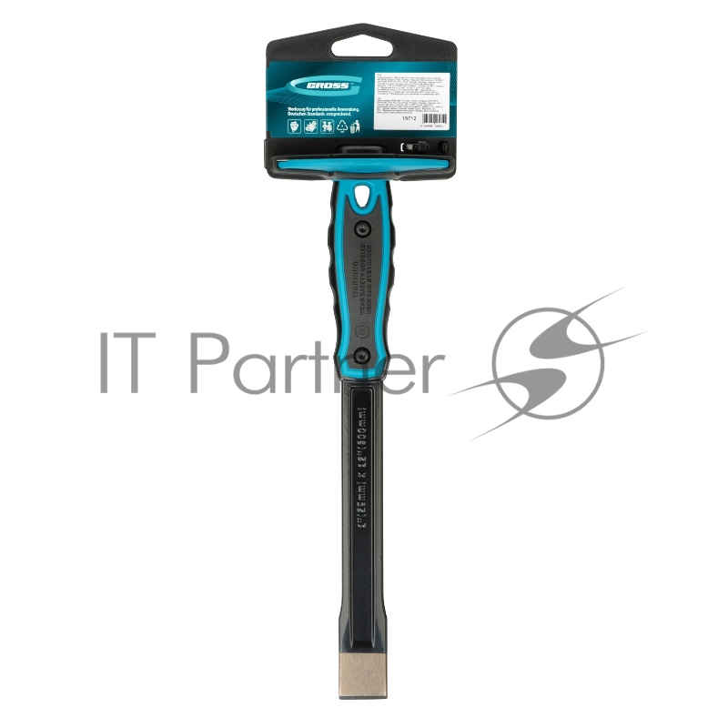 Зубило-скарпель, 300х25 мм-1// Gross