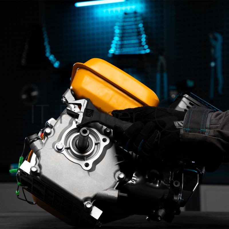 Ключ разводной, переставная губка, 200 мм, CRV //GROSS