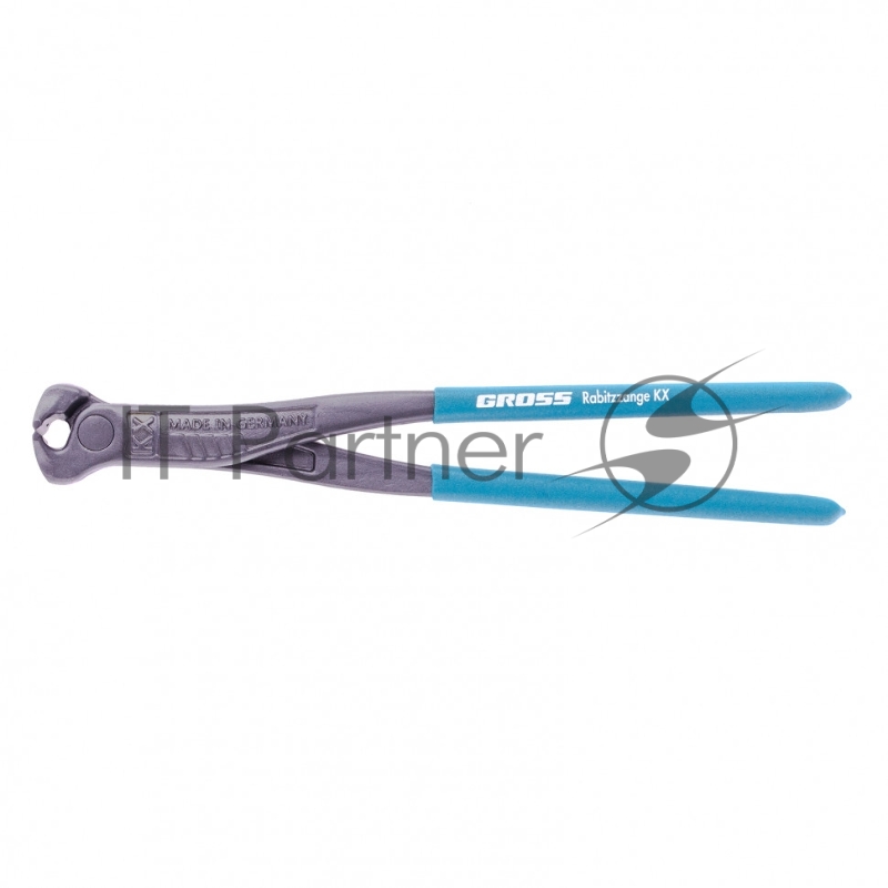 Клещи торцевые, усиленные, обливные рукоятки, 300 мм// Gross