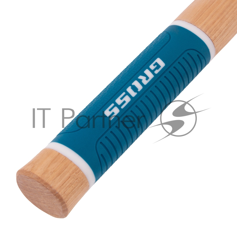 Молоток-гвоздодер, 680 г, угол 75, магнит, обрезиненная рукоятка AMERICAN HICKORY // GROSS