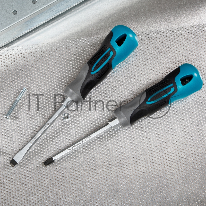 Набор отвёрток комбинированный 2 шт., S2, трехкомпонентная рукоятка// Gross