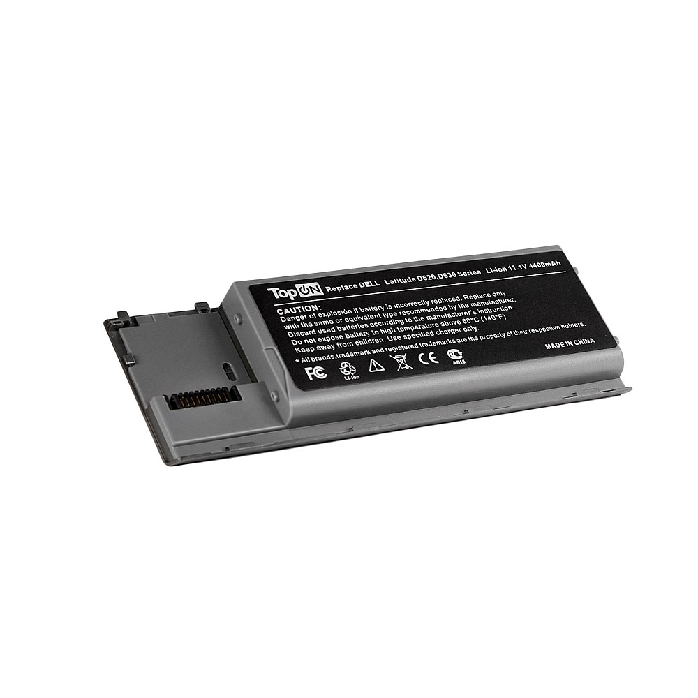 Аккумулятор для ноутбука Dell Latitude D620, D630, D631, Precision M2300 Series. 11.1V 4400mAh 49Wh. KD494, TC030.