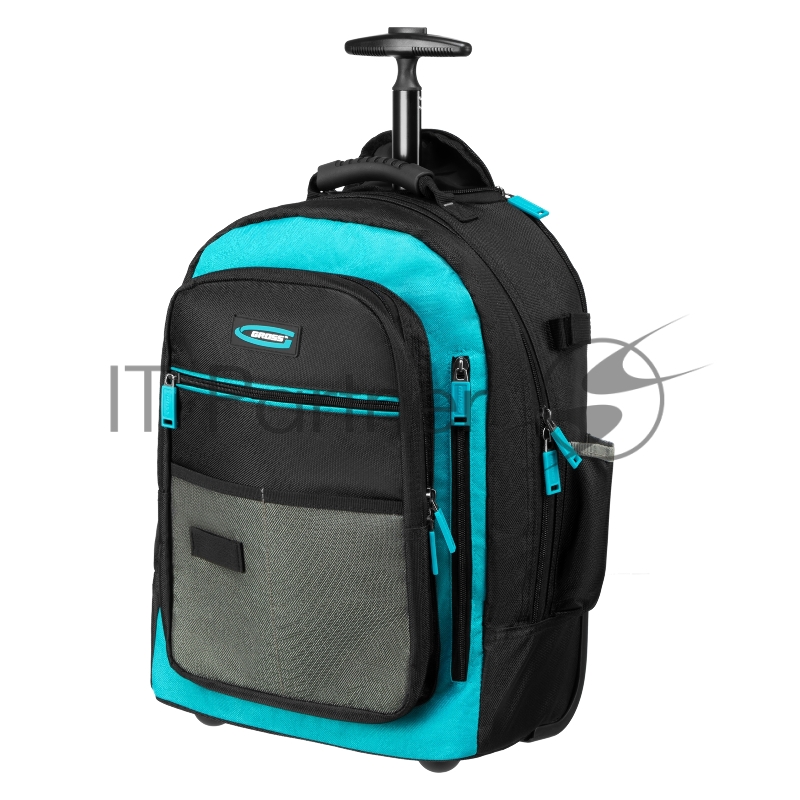 Рюкзак для инструмента, 440х350х250мм, выдвижная рукоятка, колеса// Gross