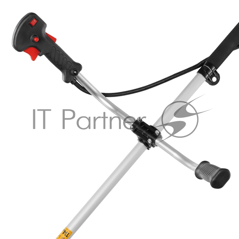 Триммер бензиновый DTS-33, 33 см3, неразъемная штанга, состоит из 2 частей// Denzel