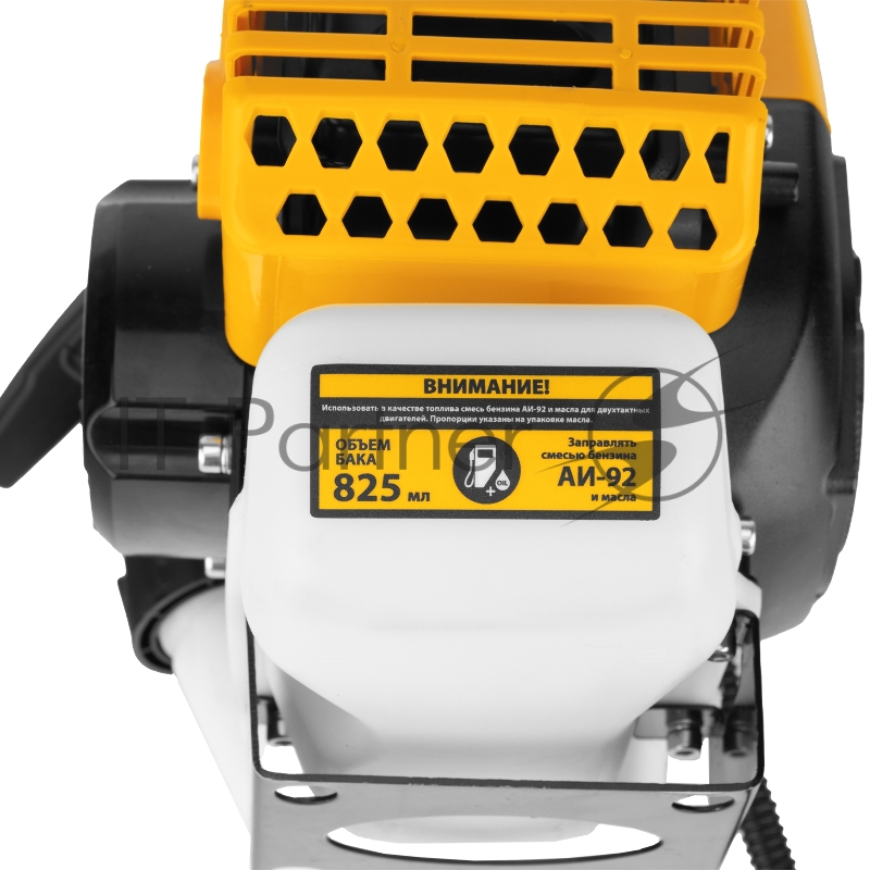 Триммер бензиновый DTS-33, 33 см3, неразъемная штанга, состоит из 2 частей// Denzel