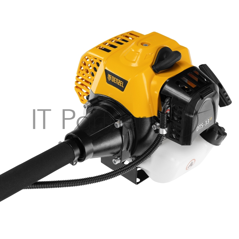 Триммер бензиновый DTS-33S, 33 см3, разъемная штанга, состоит из 2 частей// Denzel
