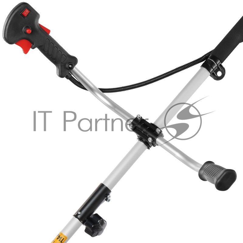 Триммер бензиновый DTS-33S, 33 см3, разъемная штанга, состоит из 2 частей// Denzel