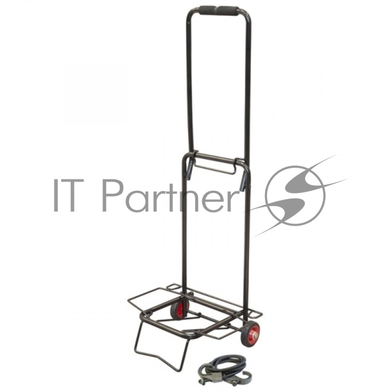 Тележка Рыжий кот BX-15ZP-2 черная, пластик. колеса (15 кг)