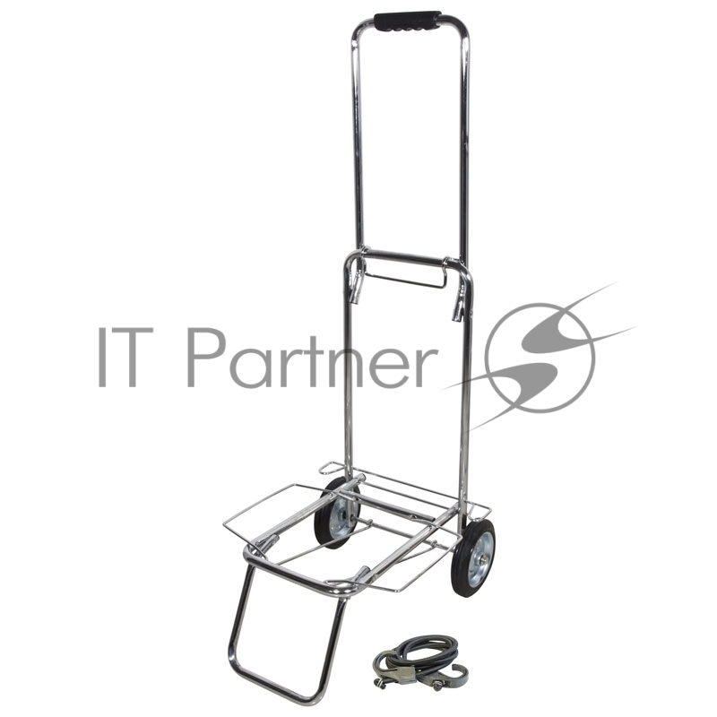 Тележка BX-55ZD серебристый металлик. металл колеса (55кг) Рыжий кот