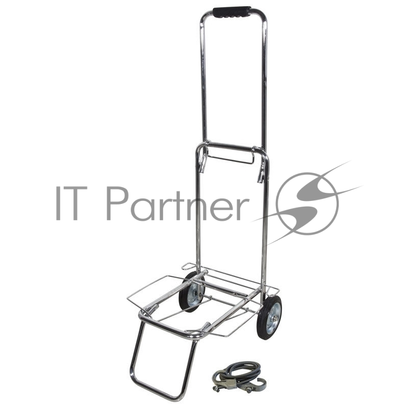 Тележка BX-55ZD серебристый металлик. металл колеса (55кг) Рыжий кот