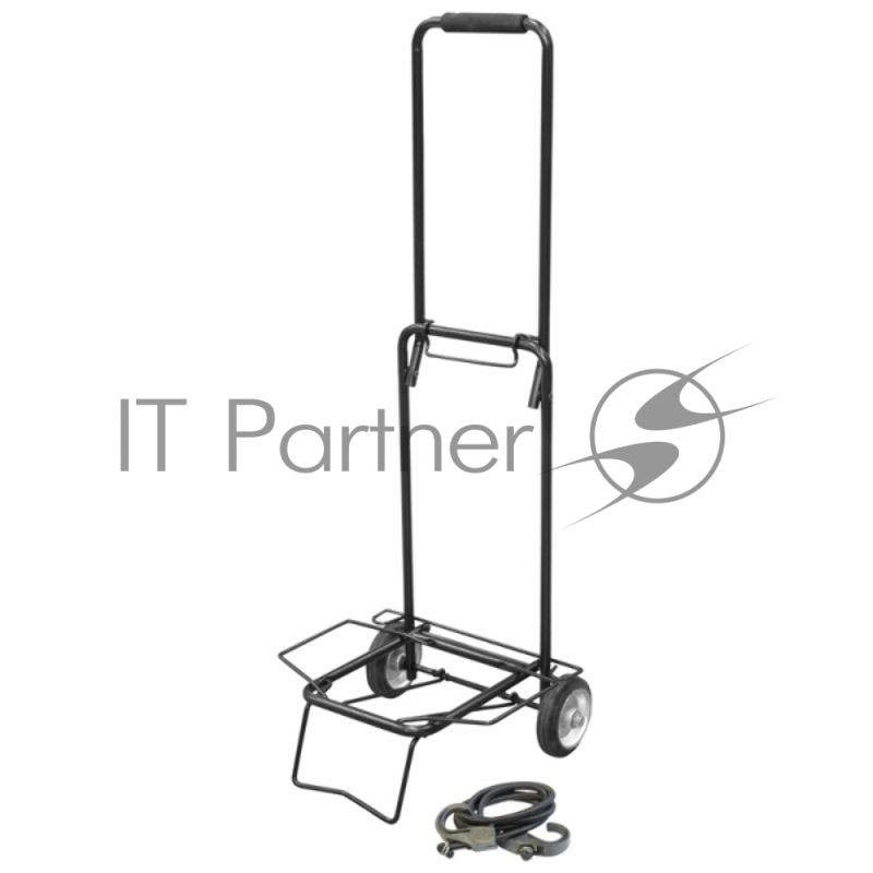 Тележка Рыжий кот BX-25ZP-2 черная, металл. колеса (25 кг)