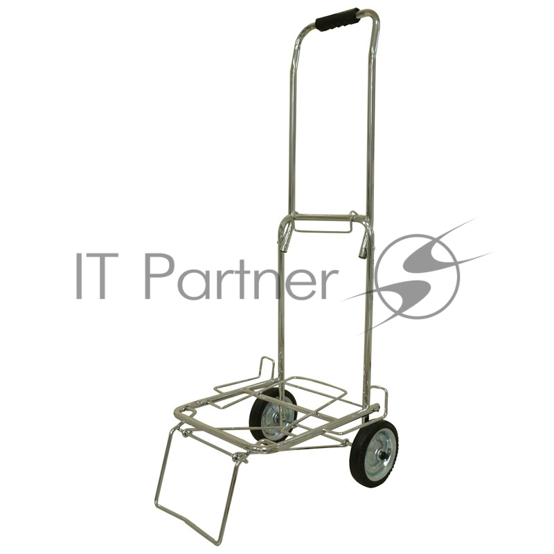 Тележка BMC-12LS хромированная, металлич. колеса (70кг)