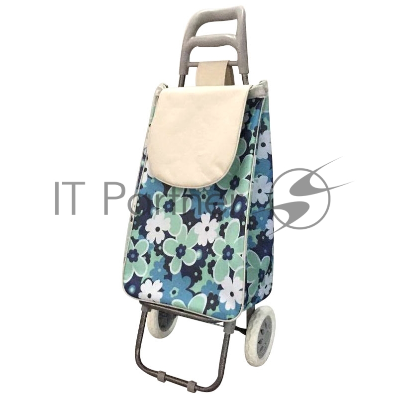 Тележка с сумкой Рыжий кот A204 Незабудки, 25 кг