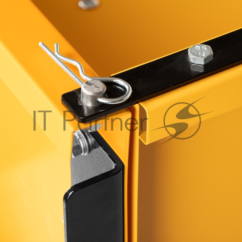 Прицеп для мотоблока TT-500, оцинк., груз. 500 кг, рег. сцепка, колеса 4.00-10, в упаковке// Denzel