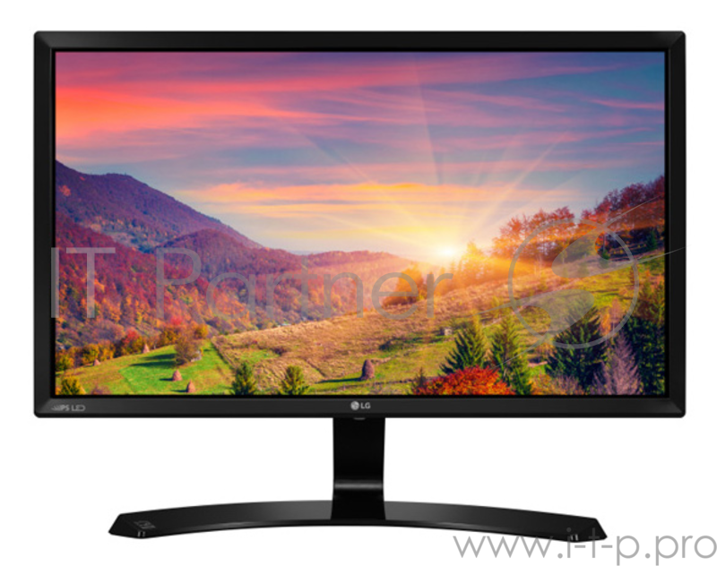 Монитор LG 23.8 24MP58D-P черный IPS LED 16:9 DVI матовая 250cd 1920x1080 D-Sub FHD 3.2кг