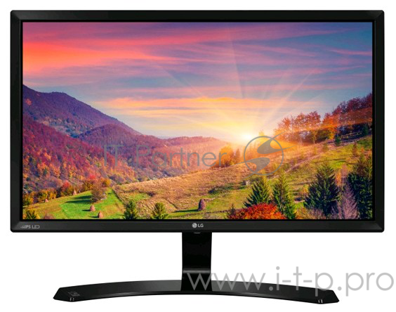 Монитор LG 23.8 24MP58D-P черный IPS LED 16:9 DVI матовая 250cd 1920x1080 D-Sub FHD 3.2кг