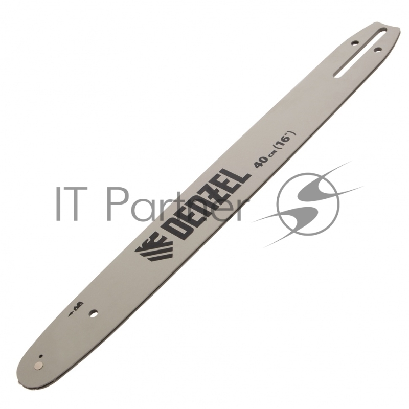 Шина для бензопилы DGS-4516, длина 40 см (16), шаг 3/8, паз 1,3 мм, 57 звеньев// Denzel