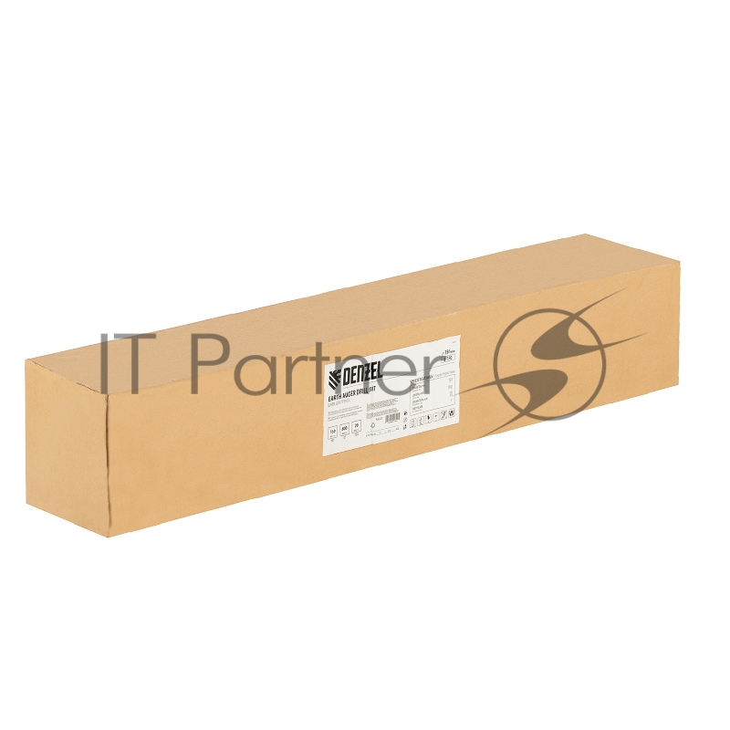 Шнек для грунта E-150, диаметр 150мм, длина 800мм,соединение 20мм, несъёмный нож// Denzel