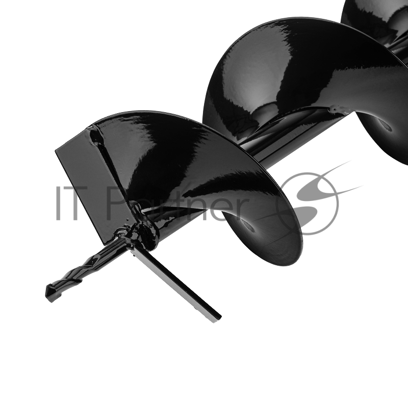 Шнек для грунта E-150, диаметр 150мм, длина 800мм,соединение 20мм, несъёмный нож// Denzel