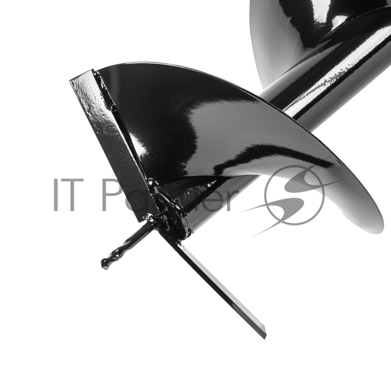 Шнек для грунта E-300, диаметр 300мм, длина 800мм,соединение 20мм, несъёмный нож// Denzel