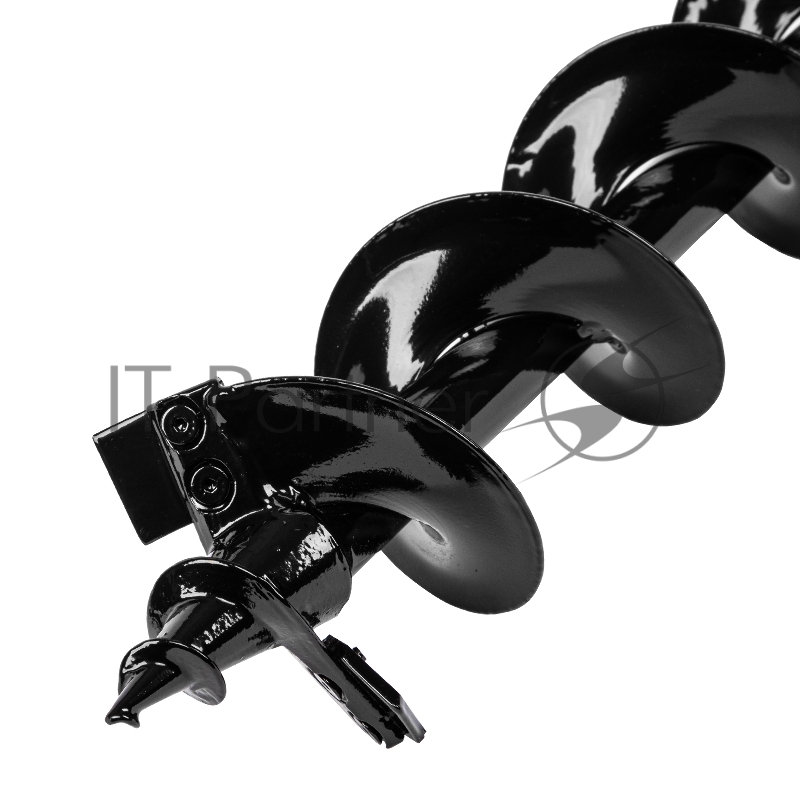 Шнек для грунта ER-100, диаметр 100мм, длина 800мм,соединение 20мм, съёмный нож// Denzel