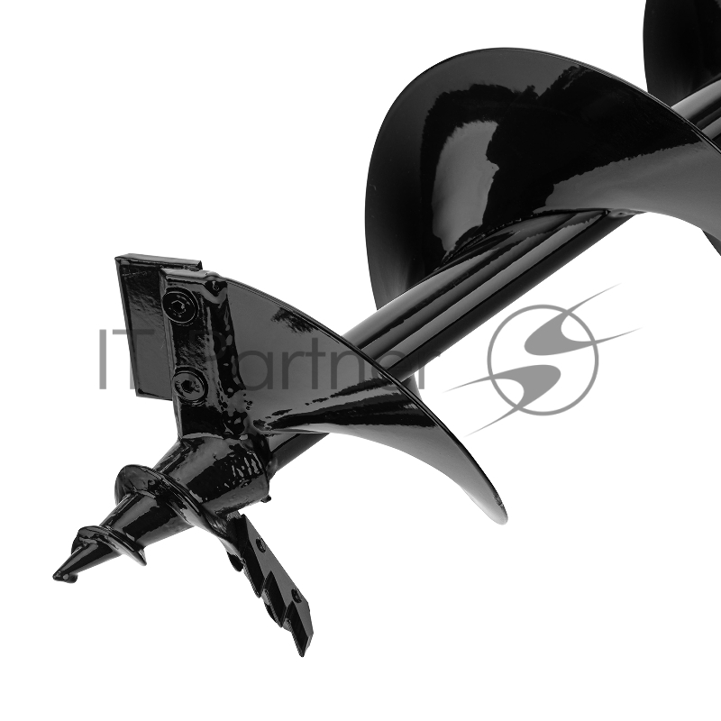 Шнек для грунта ER-150, диаметр 150мм, длина 800мм,соединение 20мм, съёмный нож// Denzel