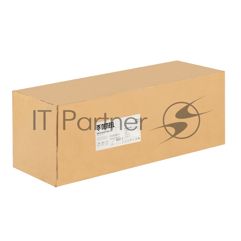 Шнек для грунта ER-300, диаметр 300мм, длина 800мм,соединение 20мм, съёмный нож// Denzel