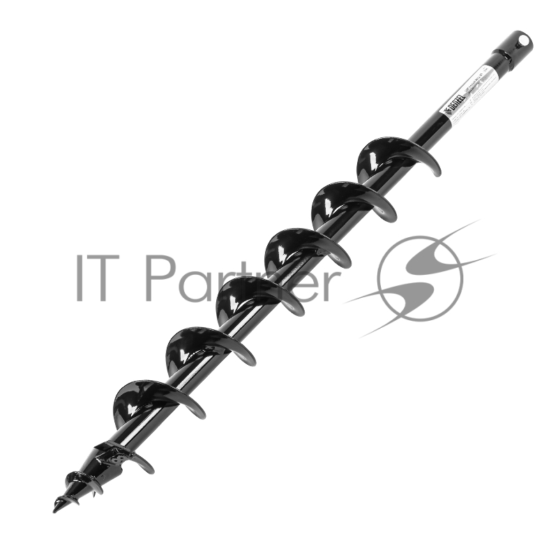 Шнек для грунта ER-80, диаметр 80мм, длина 800мм,соединение 20мм, съёмный нож// Denzel