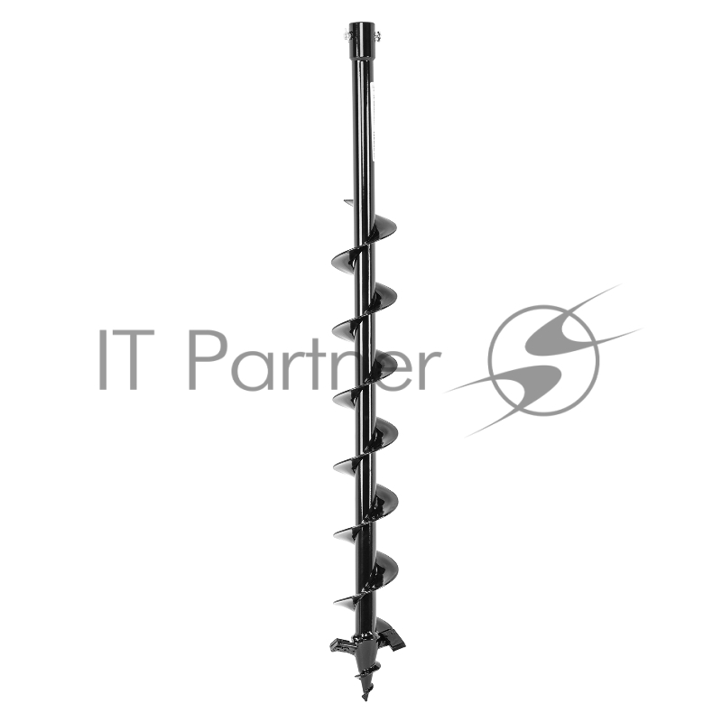 Шнек для грунта ER-80, диаметр 80мм, длина 800мм,соединение 20мм, съёмный нож// Denzel