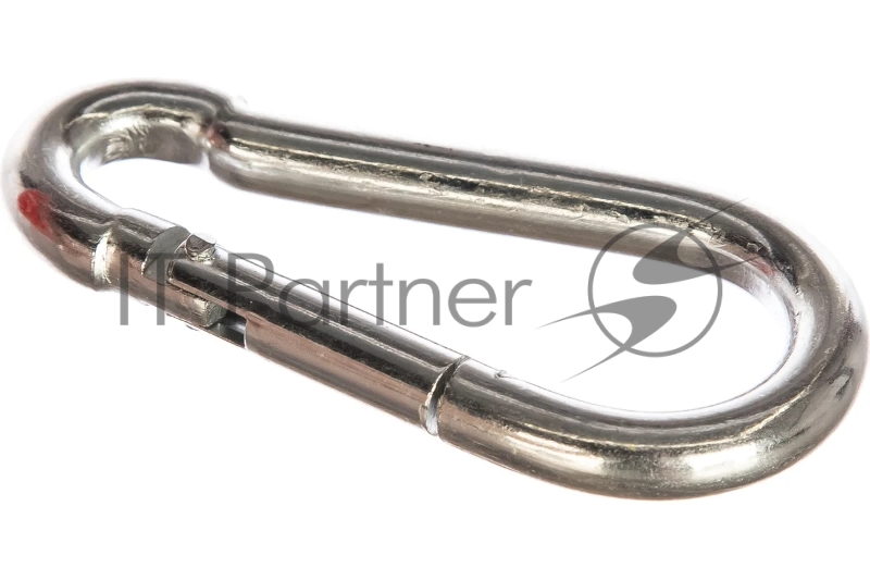 Карабин DIN 5299С, 11мм, 10 шт, оцинкованный, ЗУБР