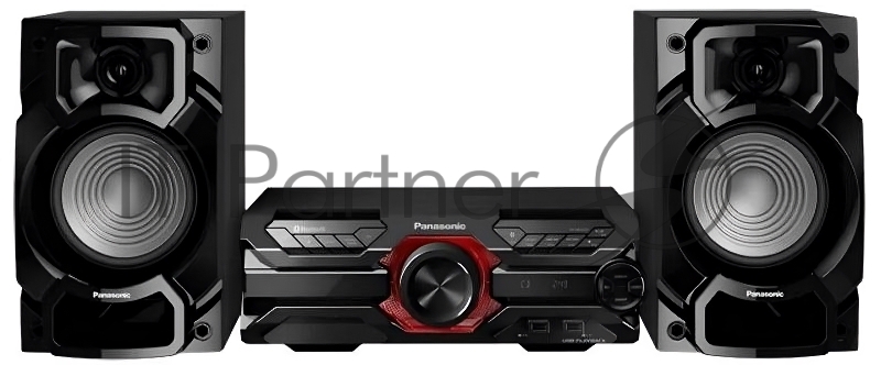 Минисистема Panasonic SC-AKX320E-K черный 450Вт CD CDRW FM USB BT