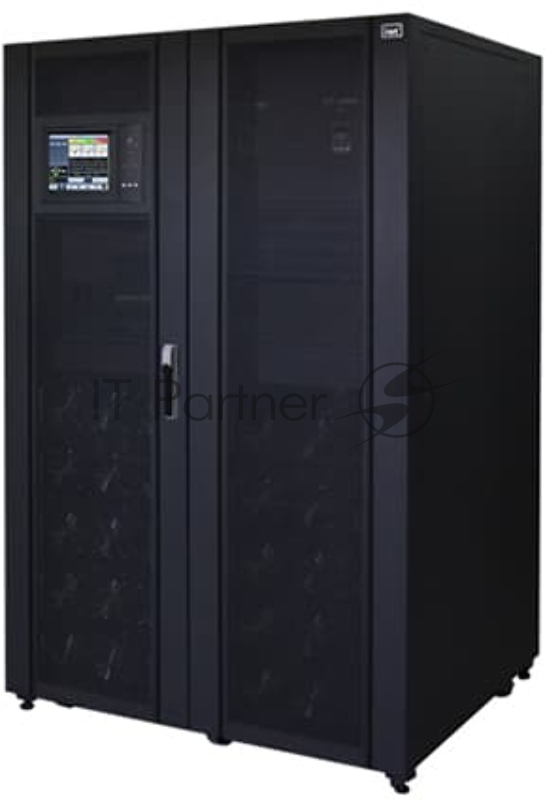 Модульный ИБП 300кВА, 6 слотов для 6 шт. силовых модулей (50kVA), PF = 1, 10.4 дюймовый цветной сенсорный экран, Ш*Г*В: 650*960*2000мм/ Modular type UPS 300 KVA