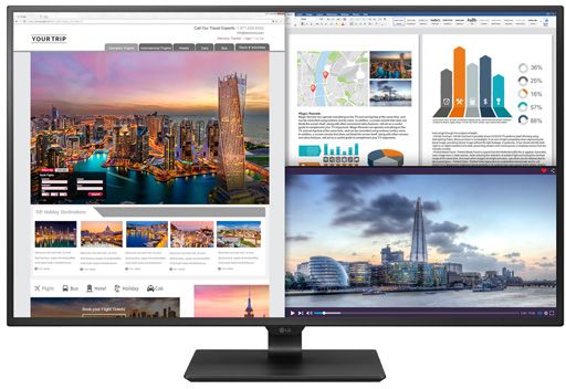 Монитор LG 43 43UD79-B черный IPS LED 21:9 HDMI M/M матовая 1000:1 350cd 178гр/178гр 3840x2160 Disp