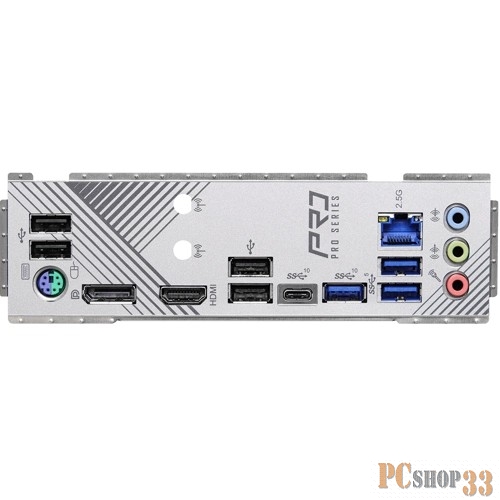 Материнская плата Asrock Z790 PRO RS/D4 Soc-1700 Intel Z790 4xDDR4 ATX AC`97 8ch(7.1) 2.5Gg RAID+HDMI+DP