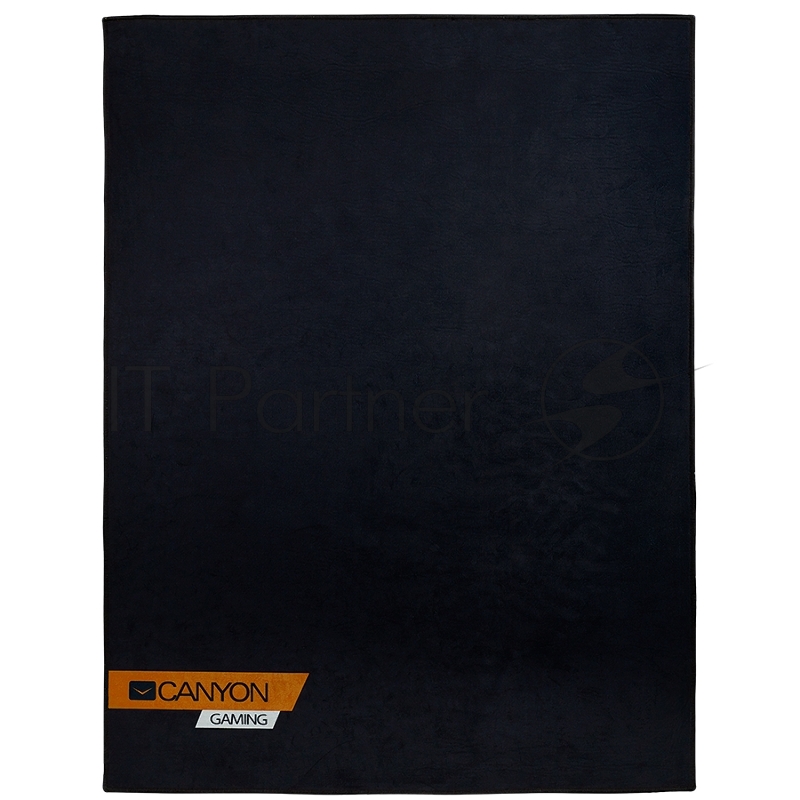 Коврик под игровое кресло floor mats for gaming chair Size: 100x130cm lower side:antislip basedurable polyester fabricColor: Black with canyon logo