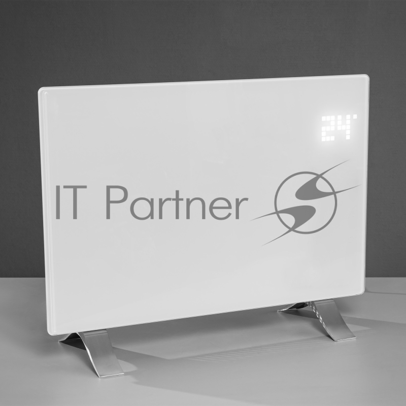 Конвектор электрический OptiPrime-1500, Wi-Fi, тачскрин, цифровой термостат, 1500 Вт// Denzel