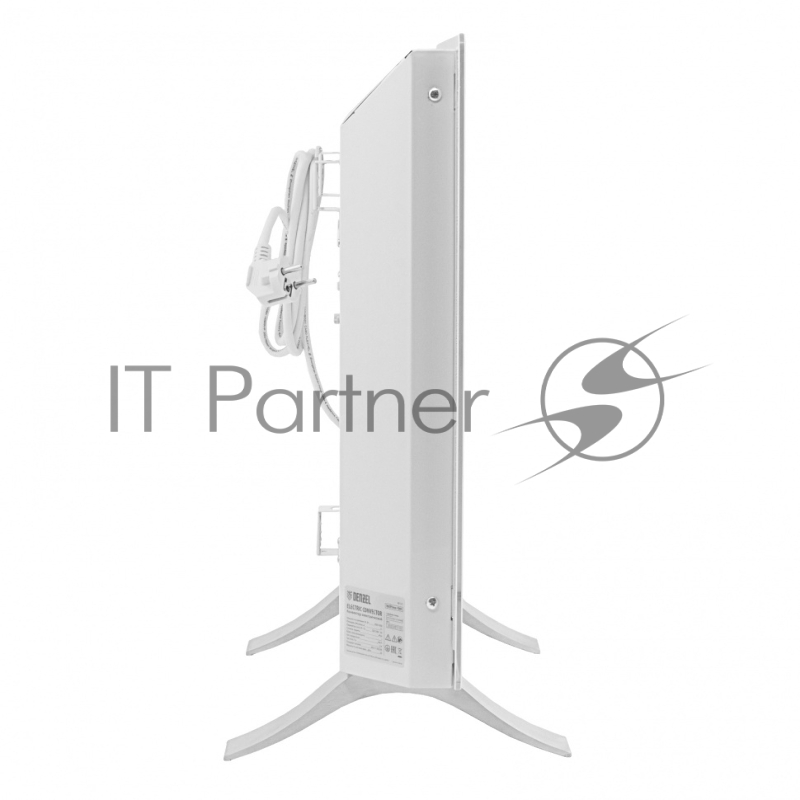 Конвектор электрический OptiPrime-1500, Wi-Fi, тачскрин, цифровой термостат, 1500 Вт// Denzel