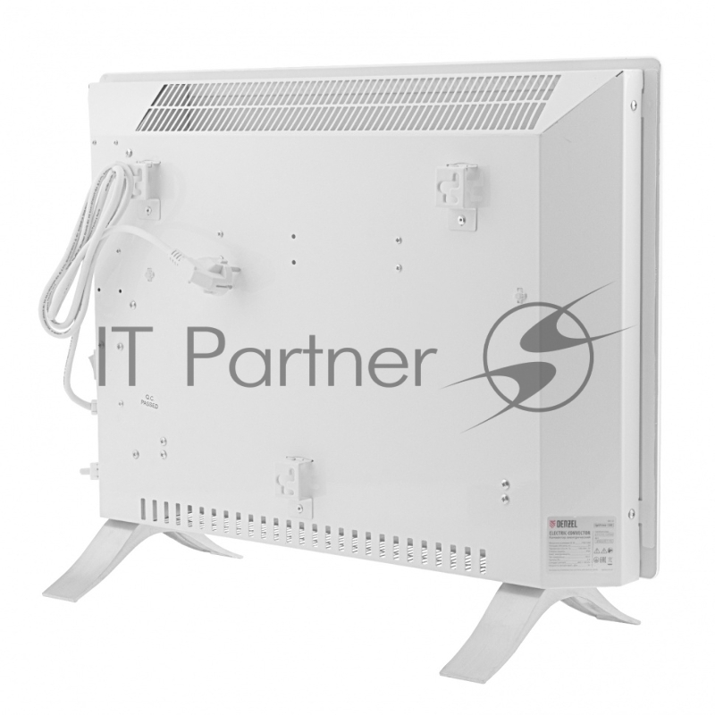Конвектор электрический OptiPrime-1500, Wi-Fi, тачскрин, цифровой термостат, 1500 Вт// Denzel
