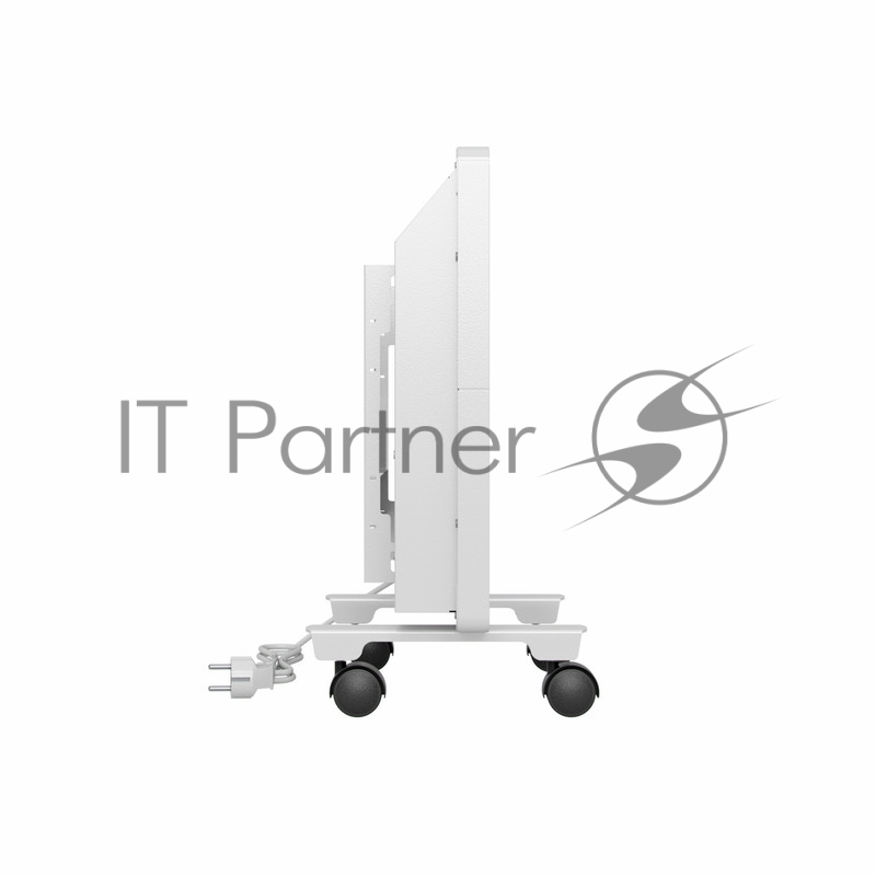 Конвектор электрический КМ-1000.1, 230 В, 1000 Вт, X-образный нагреватель, колеса, термостат // MTX