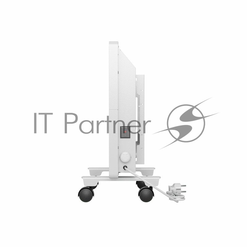 Конвектор электрический КМ-1000.1, 230 В, 1000 Вт, X-образный нагреватель, колеса, термостат // MTX