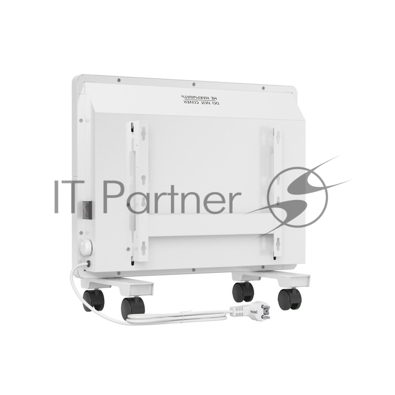 Конвектор электрический КМ-1000.1, 230 В, 1000 Вт, X-образный нагреватель, колеса, термостат // MTX