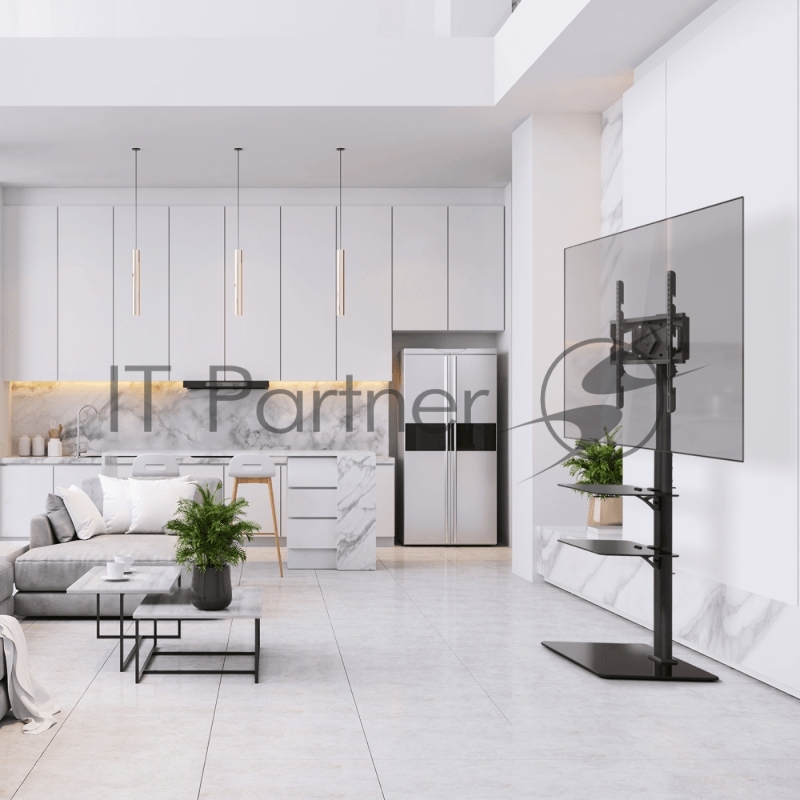 Стойка для телевизора с кронштейном ONKRON 32-65, чёрная