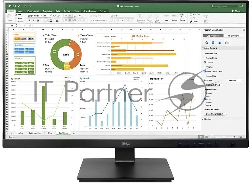 Монитор LG 27 UltraGear 27BN650Y-B IPS 1920x1080 75Hz 250cd/m2 16:9