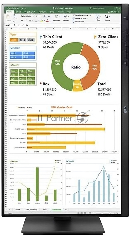 Монитор LG 27 UltraGear 27BN650Y-B IPS 1920x1080 75Hz 250cd/m2 16:9