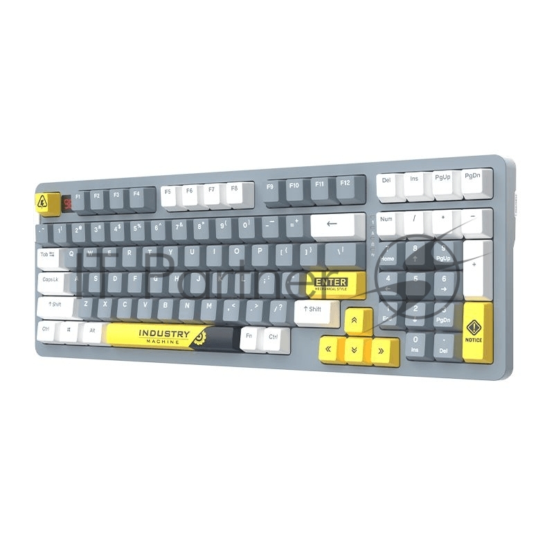 Клавиатура механическая беспроводная Dareu A98 Pro Industrial-Grey, Tri-mode, V3 Sky sw - Russian layout