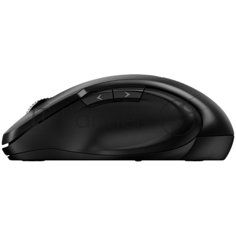 Мышь беспроводная Genius Ergo 8200S Black. Полноразмерная, эргономичная, бесшумная, 5 кнопок. DPI 1200. Сенсор Blue Eye. Частота 2.4 GHz. Цвет: чёрный