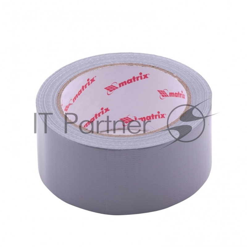 Лента армированная, влагостойкая, 48мм х 25м, серебристая// Matrix