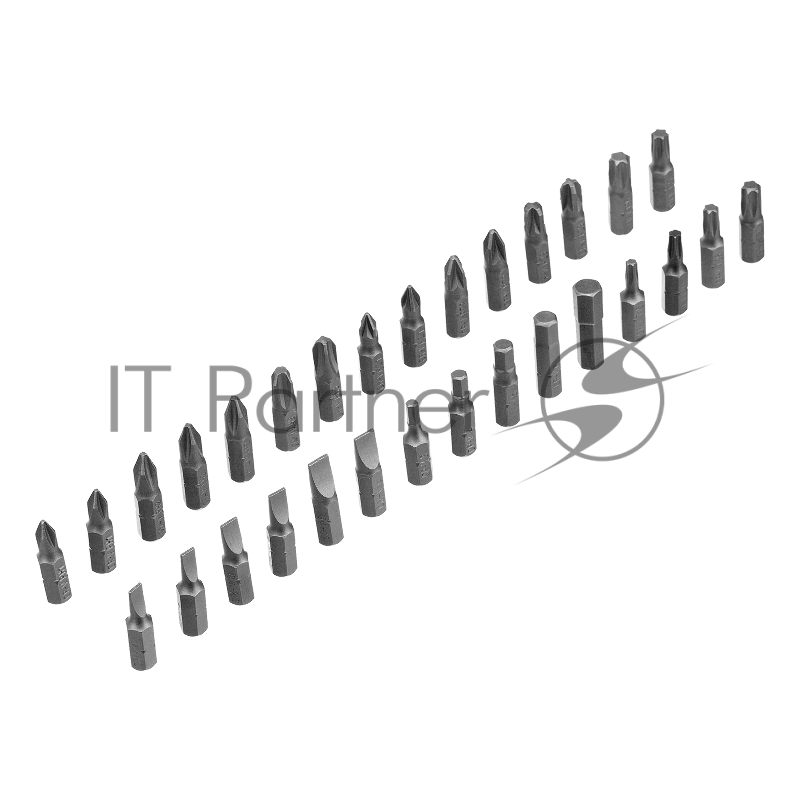 Набор сверл комб.,мет.1-6мм,бет.3-8мм,дер. перки,бит.30шт,адап.,голов.8шт PRO// Matrix