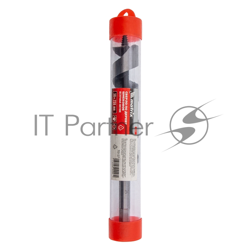 Сверло по дереву шнековое, 30 х 230 мм, 6-гранный хвостовик// Matrix