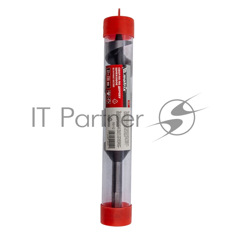 Сверло по дереву шнековое, 32 х 230 мм, 6-гранный хвостовик// Matrix